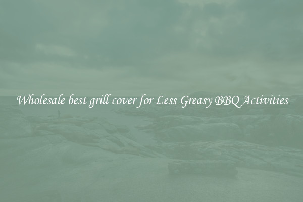 Wholesale best grill cover for Less Greasy BBQ Activities